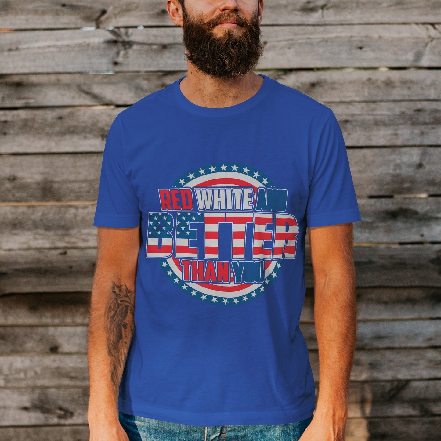 Unisex Short Sleeve Crew Neck Cotton Jersey T-Shirt USA 15