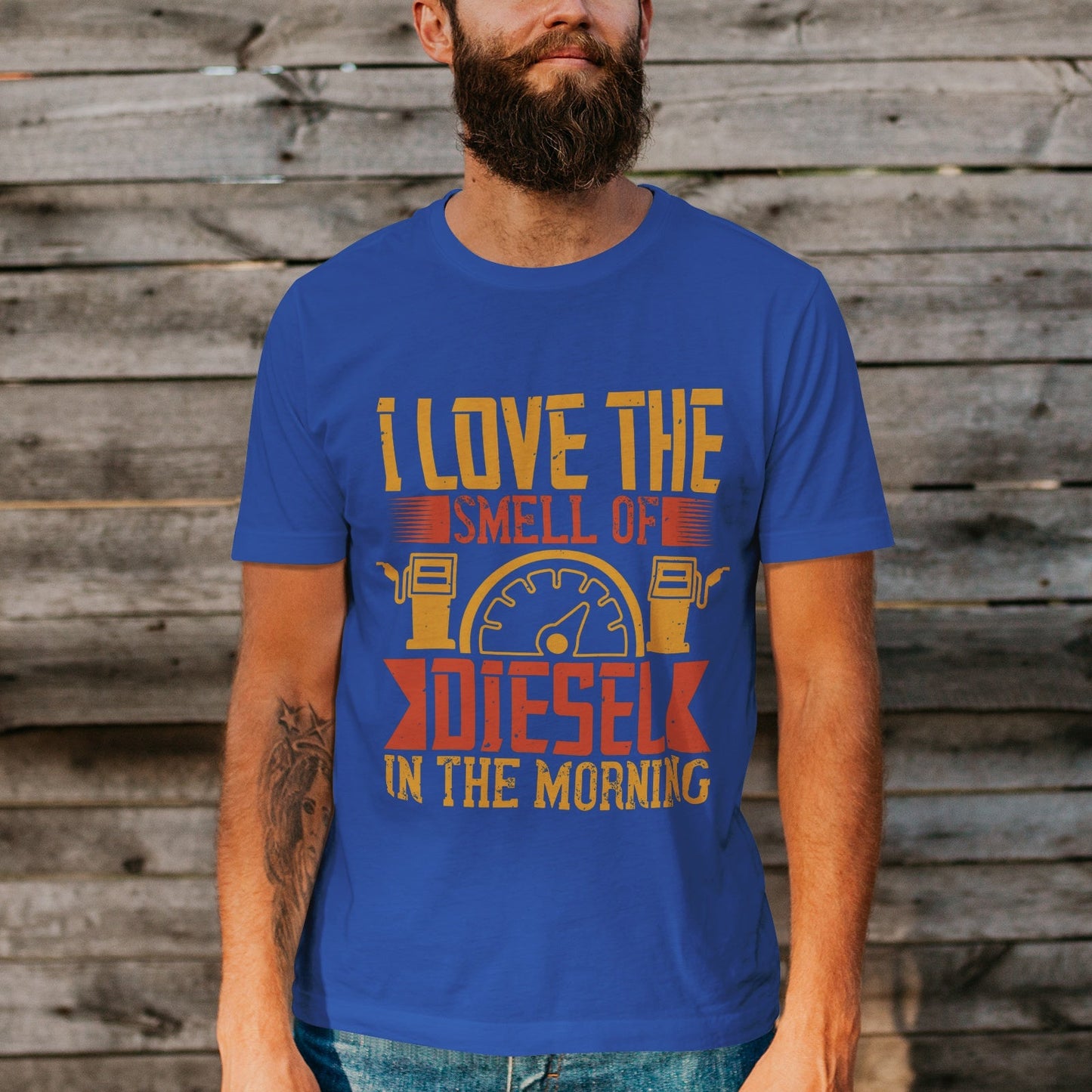 Unisex Short Sleeve Crew Neck Cotton Jersey T-Shirt TRUCK 16