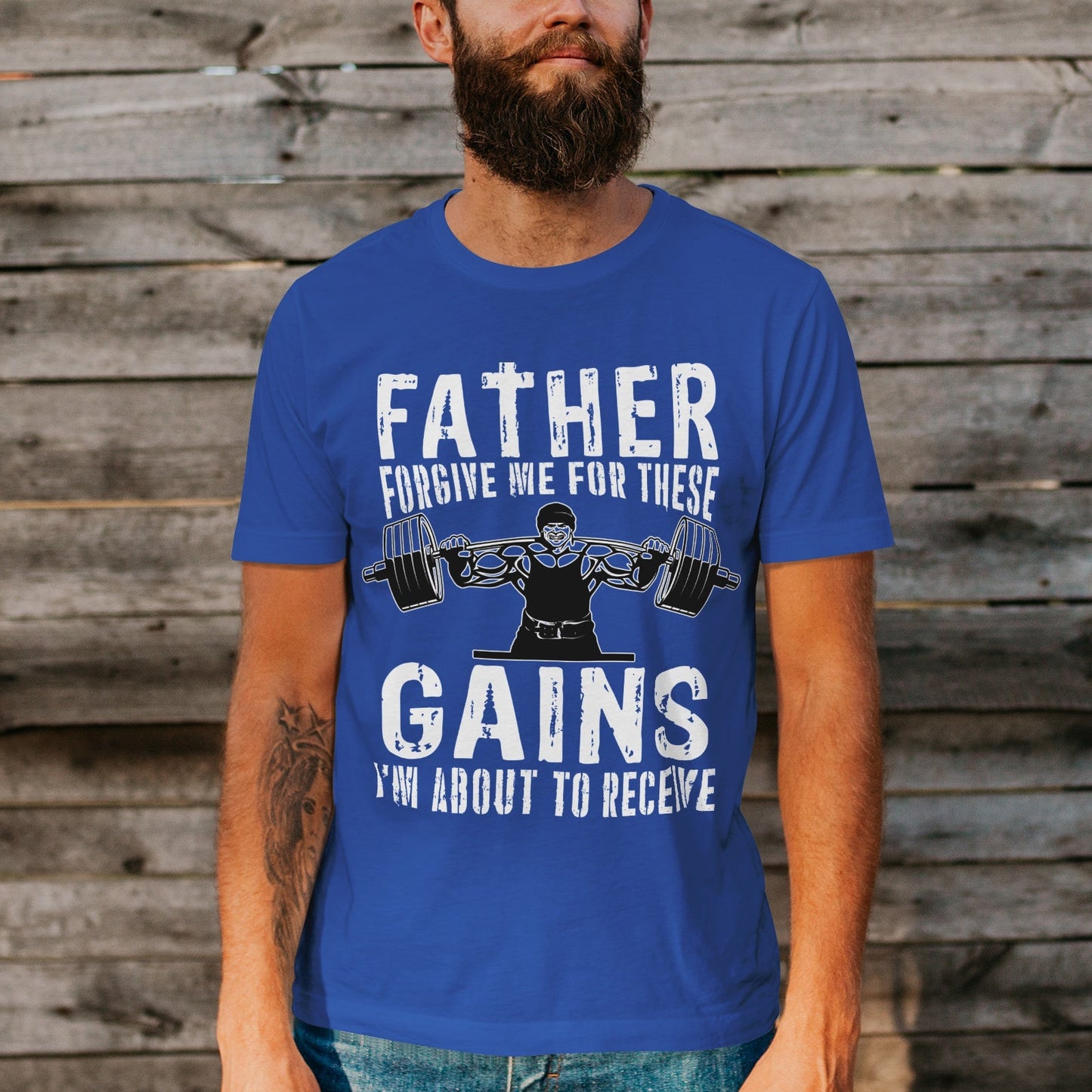 Unisex Short Sleeve Crew Neck Cotton Jersey T-Shirt Gym No. 09 - Tara-Outfits.com