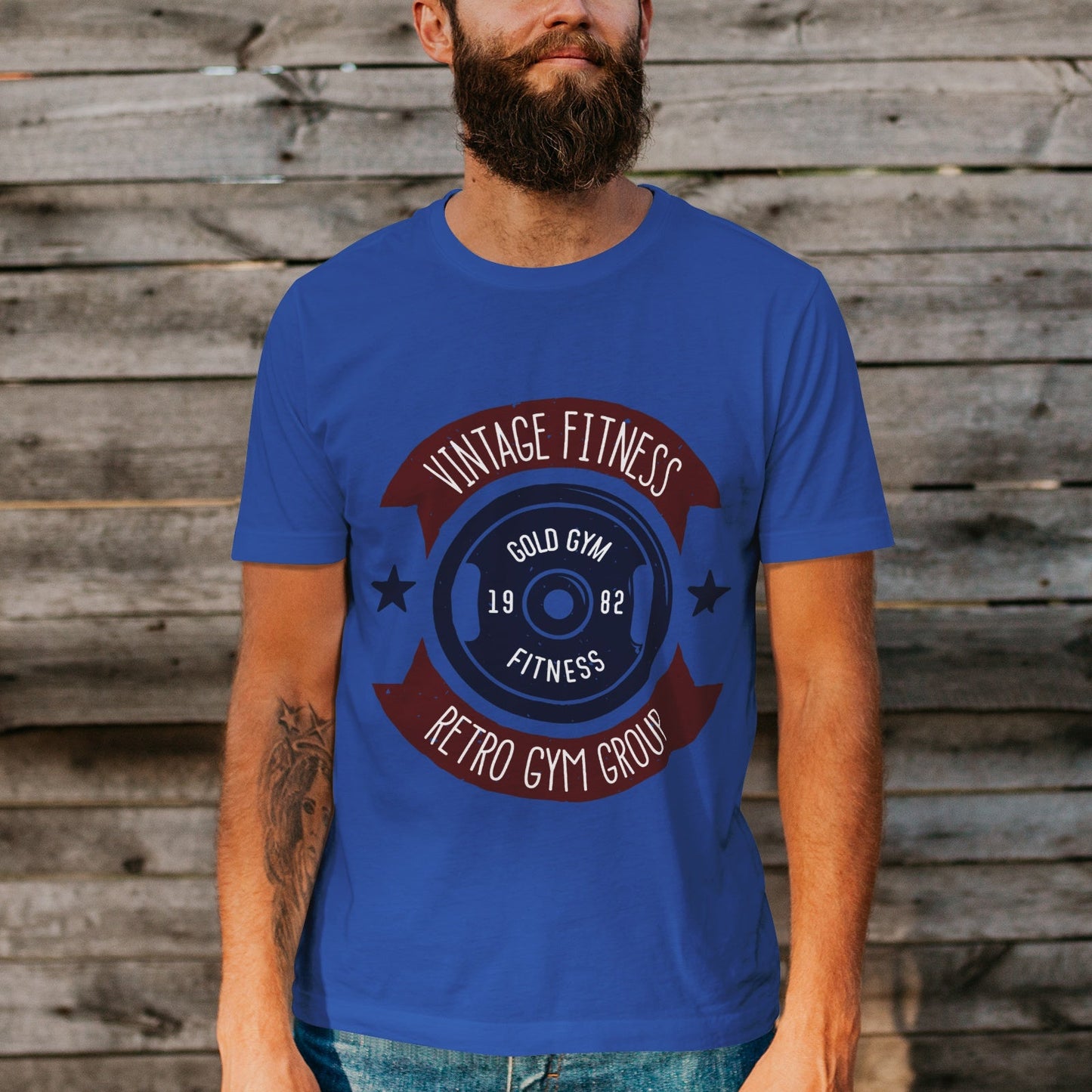 Unisex Short Sleeve Crew Neck Cotton Jersey T-Shirt Gym No. 20 - Tara-Outfits.com