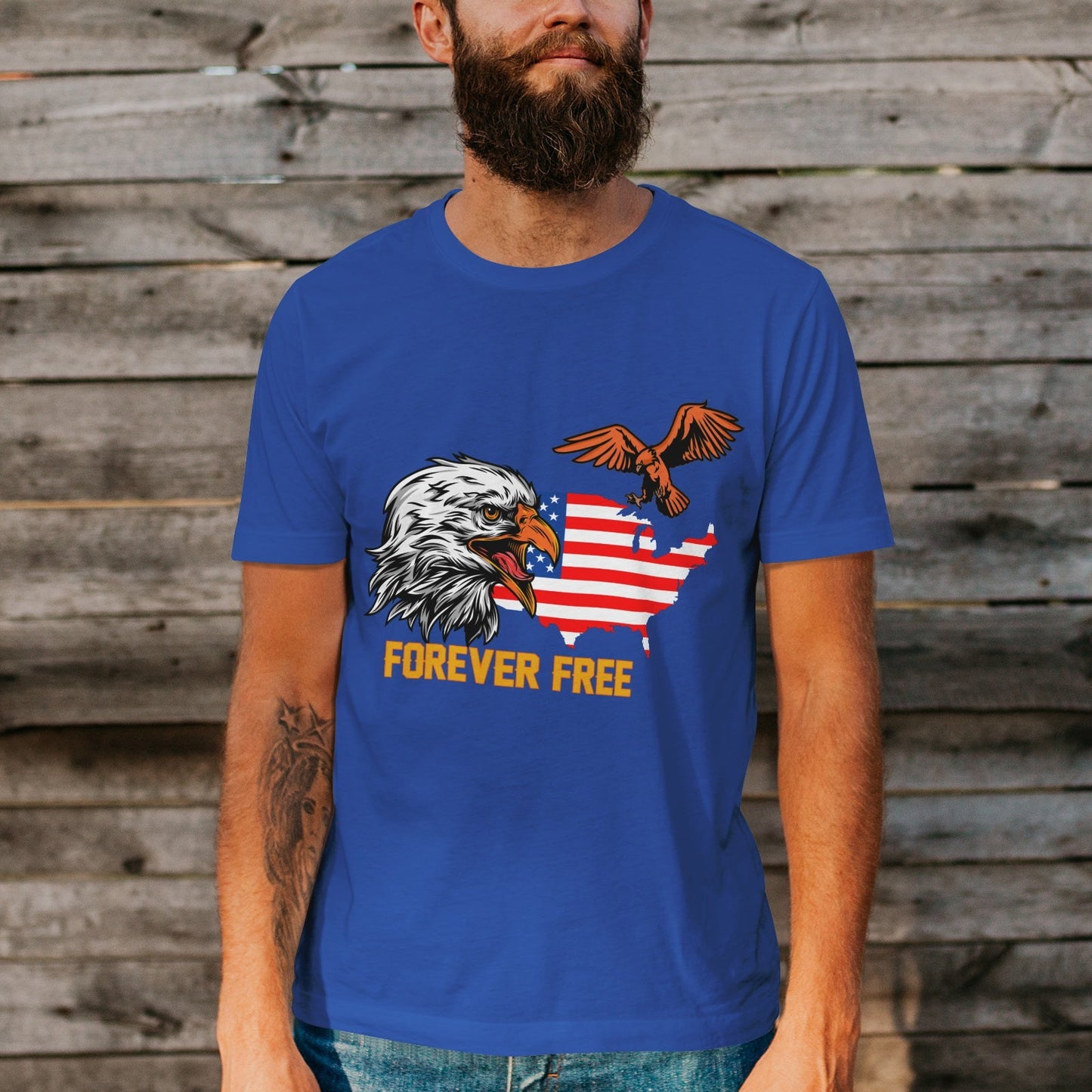 Unisex Short Sleeve Crew Neck Cotton Jersey T-Shirt USA 28