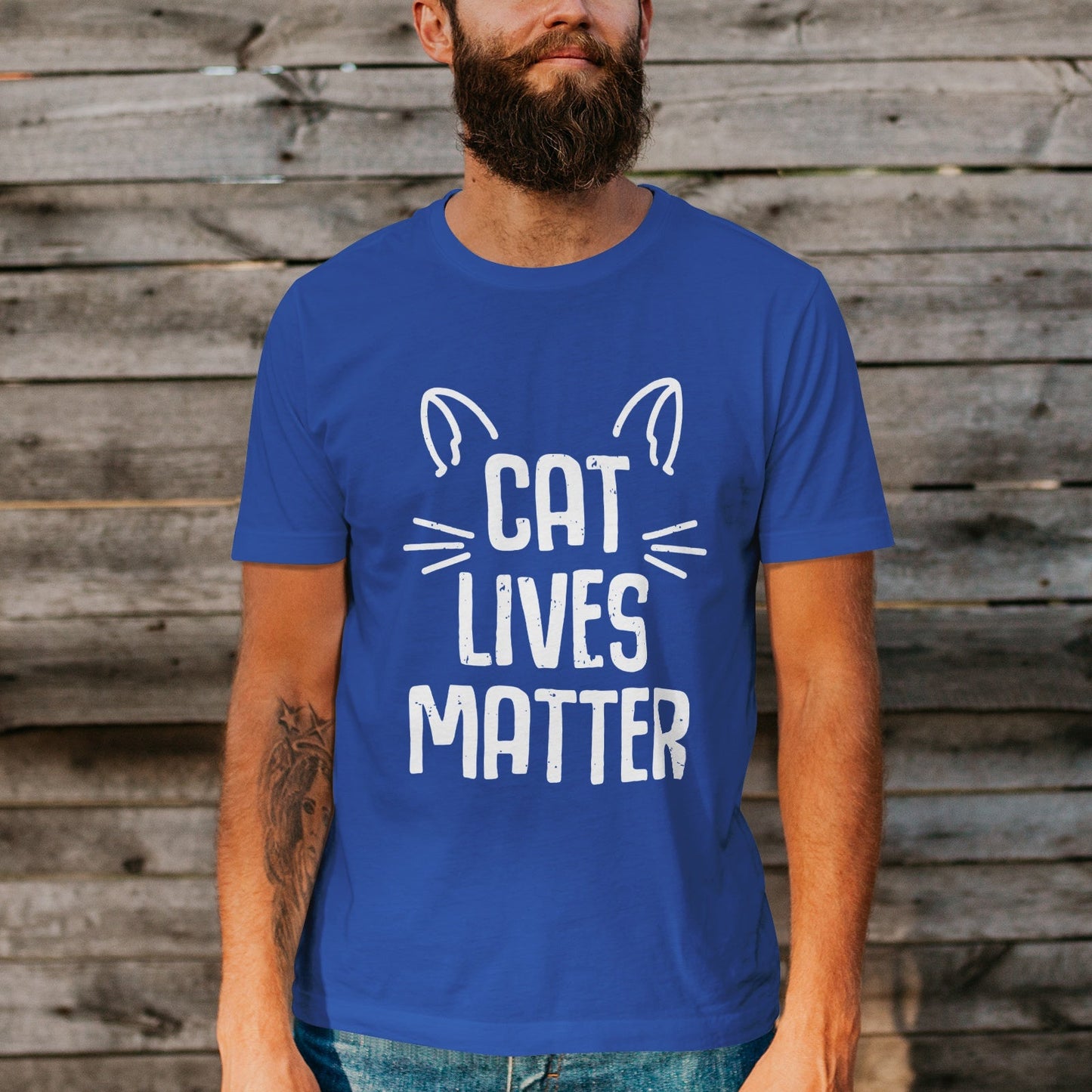 Unisex Short Sleeve Crew Neck Cotton Jersey T-Shirt CAT 48 - Tara-Outfits.com