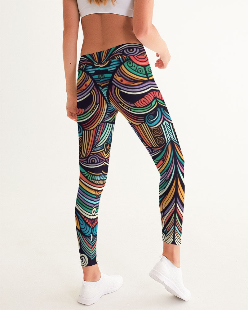 Maori Art Collections 1 Women's All-Over Print Yoga Pants