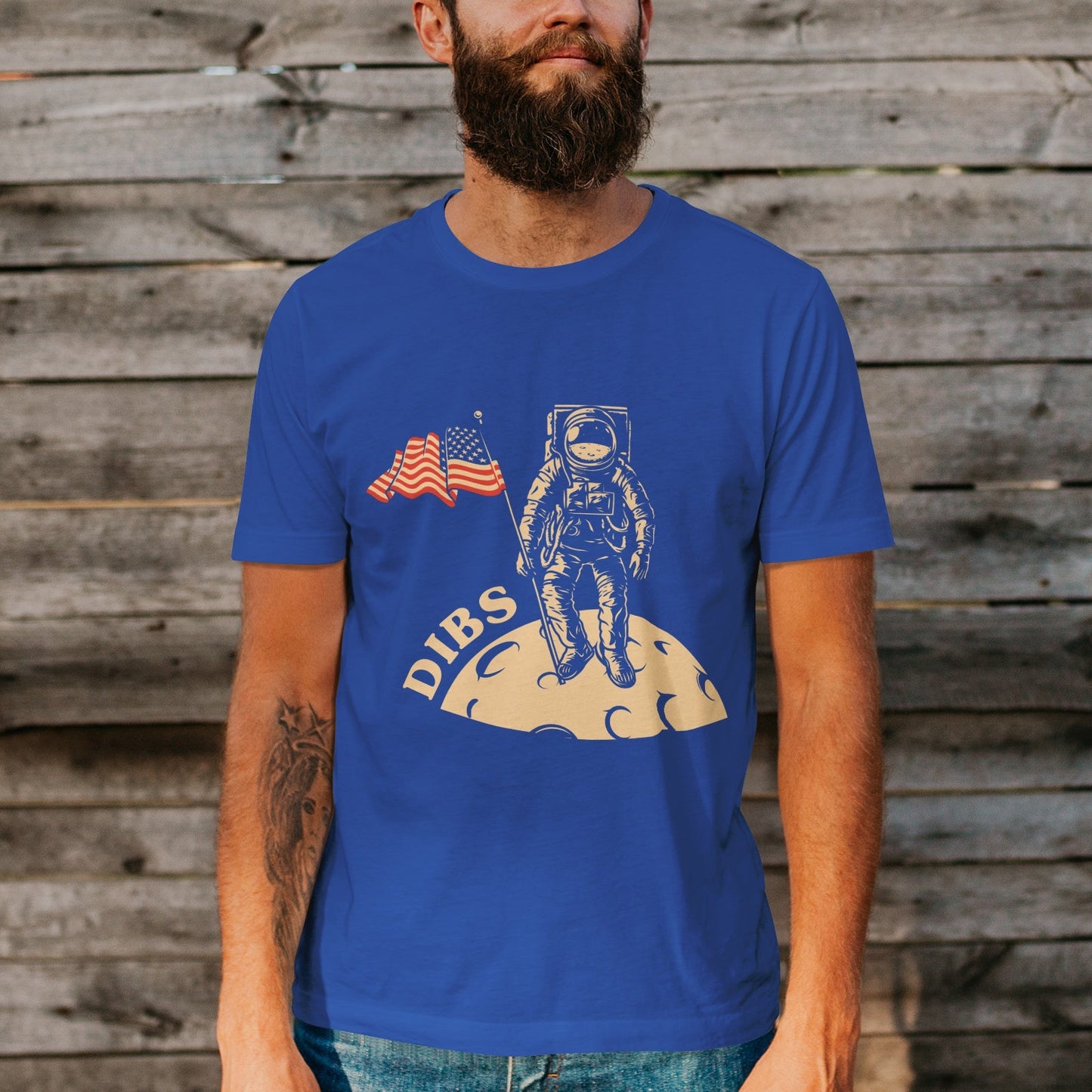 Unisex Short Sleeve Crew Neck Cotton Jersey T-Shirt USA 41