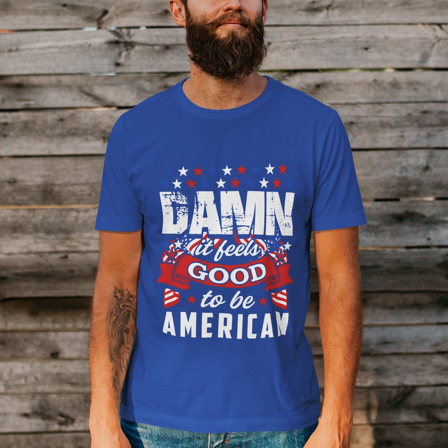 Unisex Short Sleeve Crew Neck Cotton Jersey T-Shirt USA 13