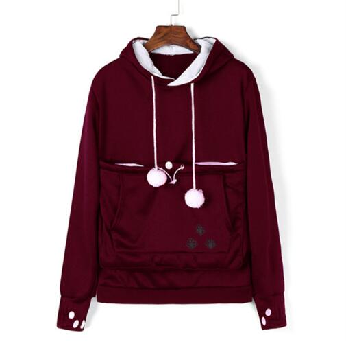 Cat Carrier Hoodie with Kangaroo Pocket - DromedarShop.com Online Boutique