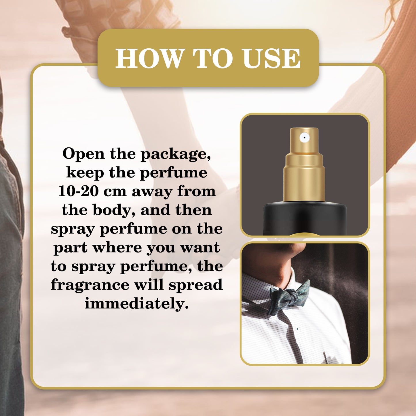 North Moon Eau de Parfum Pheromone – Fresh Citrus & Bergamot Mist for Lasting Charm