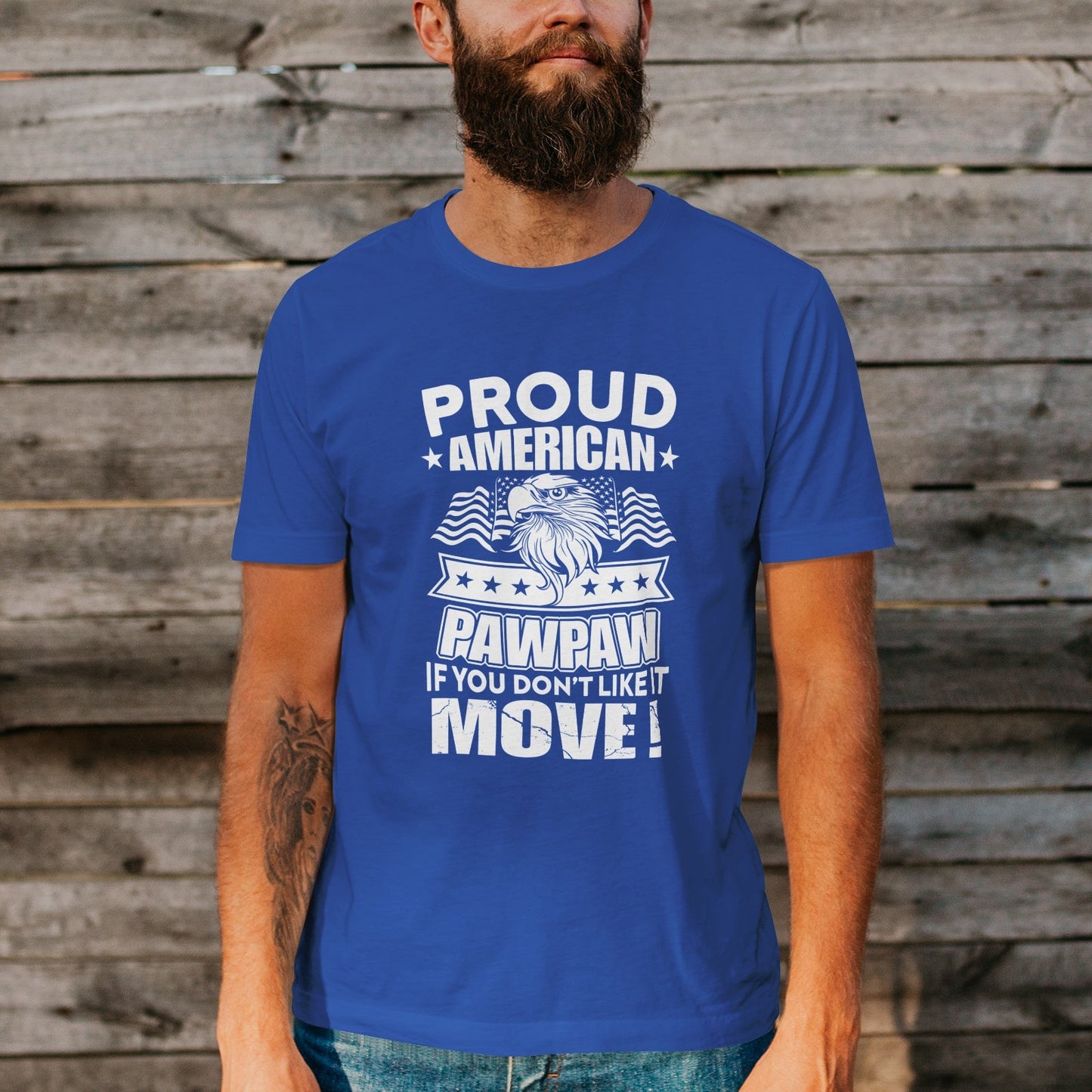 Unisex Short Sleeve Crew Neck Cotton Jersey T-Shirt USA 45