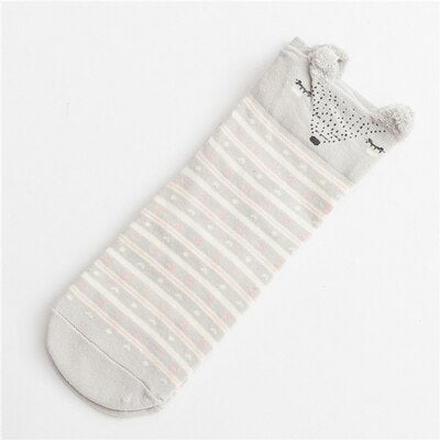 1Pair Warm Striped Harajuku Women Socks DromedarShop.com Online Boutique