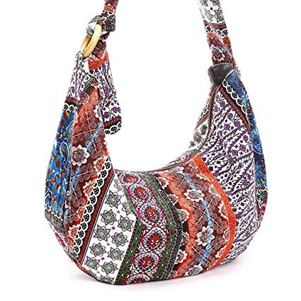 Thai Hobo Crossbody Bag DromedarShop.com Online Boutique