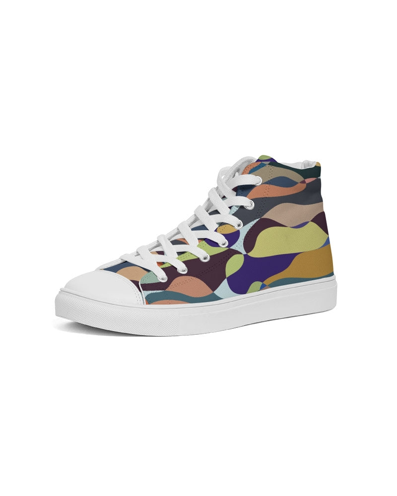 Summer Garden Men's Hightop Canvas Shoe DromedarShop.com Online Boutique