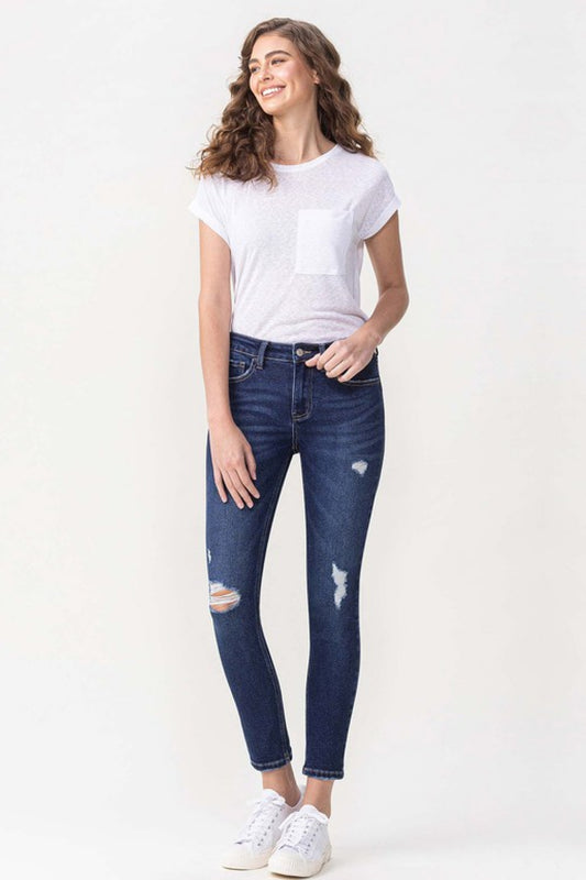 Lovervet Full Size Chelsea Midrise Crop Skinny Jeans - DromedarShop.com Online Boutique