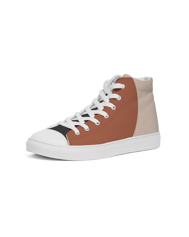 Color Bobbles Men's Hightop Canvas Shoe DromedarShop.com Online Boutique