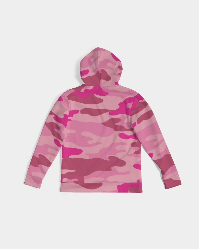 Pink 3 Color Camouflage Men's Hoodie DromedarShop.com Online Boutique