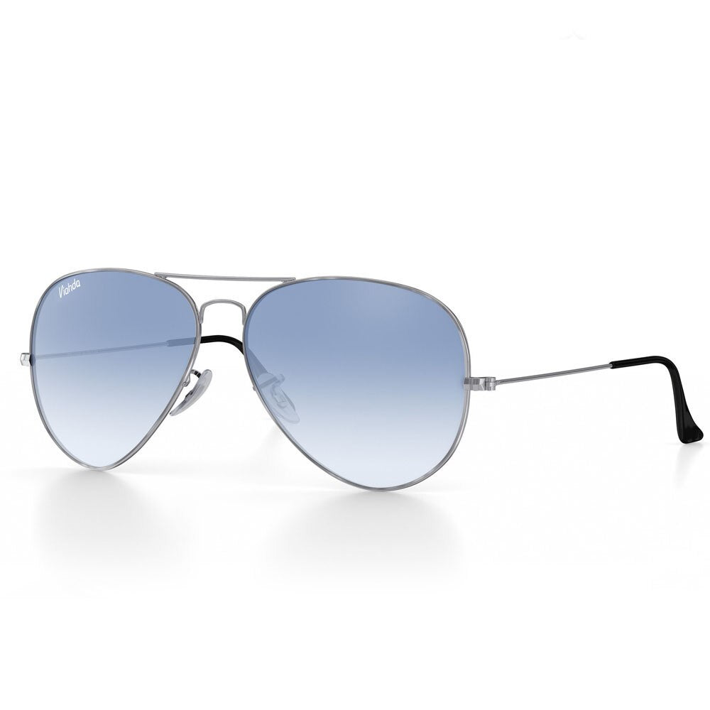 Aviator Pilot Unisex Gradient Glass 58 mm Lens UV 400 Protection Sunglasses DromedarShop.com Online Boutique