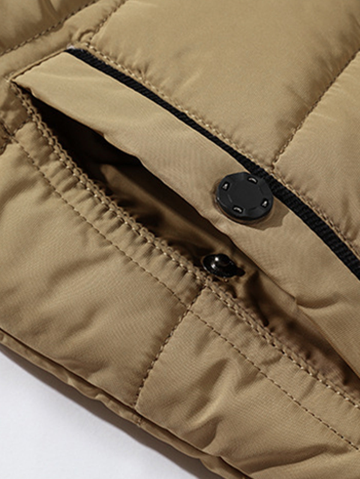 Faux Fur Trim Hooded Extrem Warm Puffer Jacket - DromedarShop.com Online Boutique