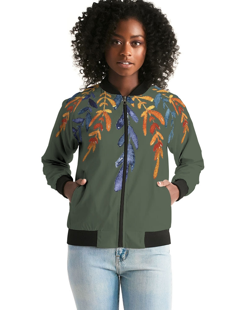 Halloween Season Women's Bomber Jacket DromedarShop.com Online Boutique