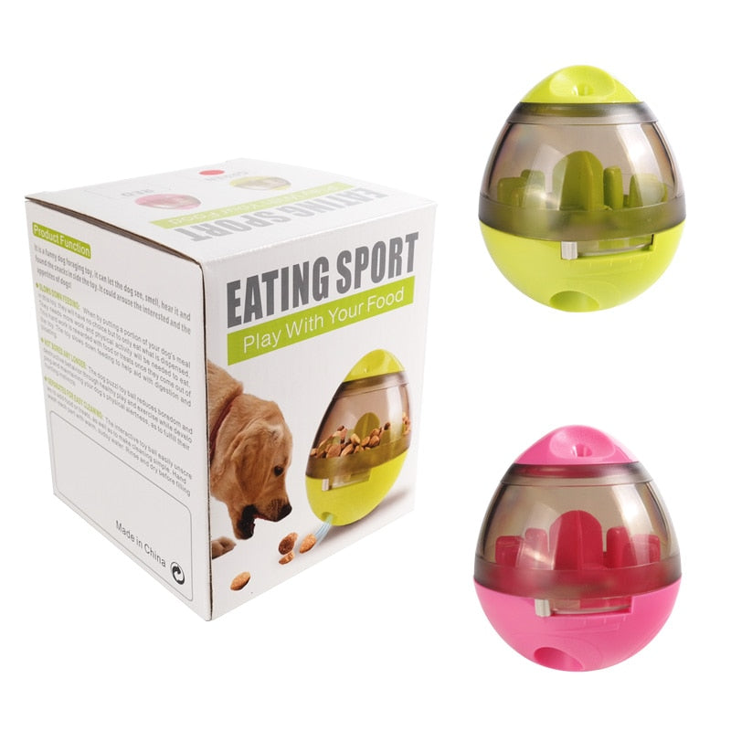 IQ Ball Interactive Food Dispensing Pet Toy DromedarShop.com Online Boutique