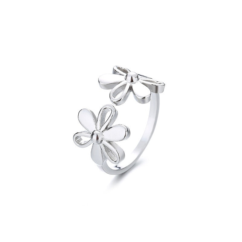 Flower Open Ring - DromedarShop.com Online Boutique