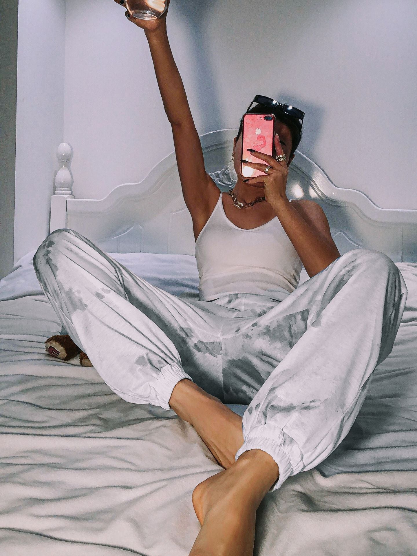 Women's Casual Tie-Dye Print Pants DromedarShop.com Online Boutique