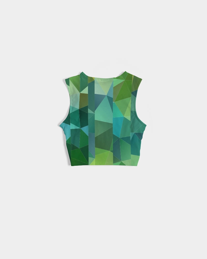 Green Line 101 Women's Twist-Front Tank DromedarShop.com Online Boutique