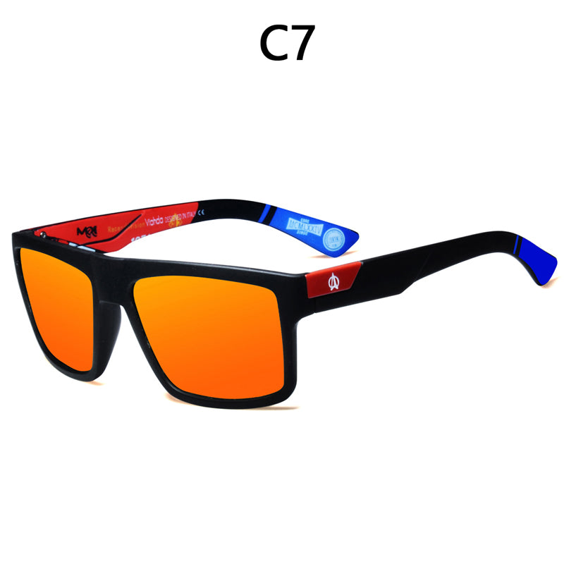 Squared Cool Unisex Polarized Sunglasses DromedarShop.com Online Boutique
