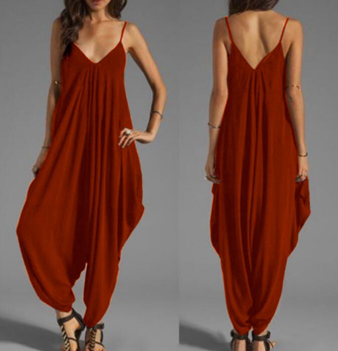 Women Casual Loose Jumpsuit DromedarShop.com Online Boutique