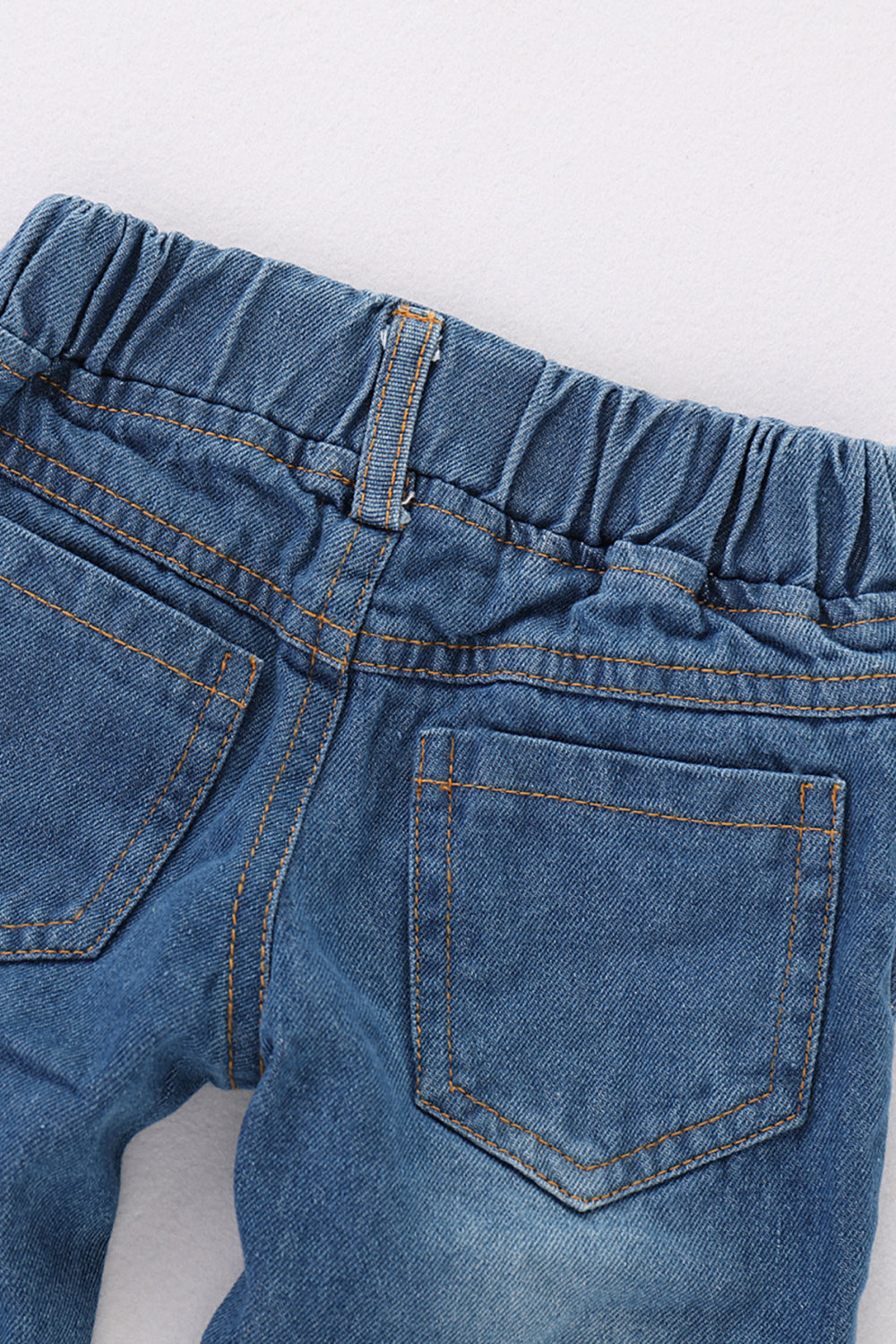 Girls Floral Babydoll Top and Jeans Set - DromedarShop.com Online Boutique