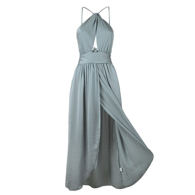 Summer Casual Sleeveless Maxi Women's Dress - DromedarShop.com Online Boutique
