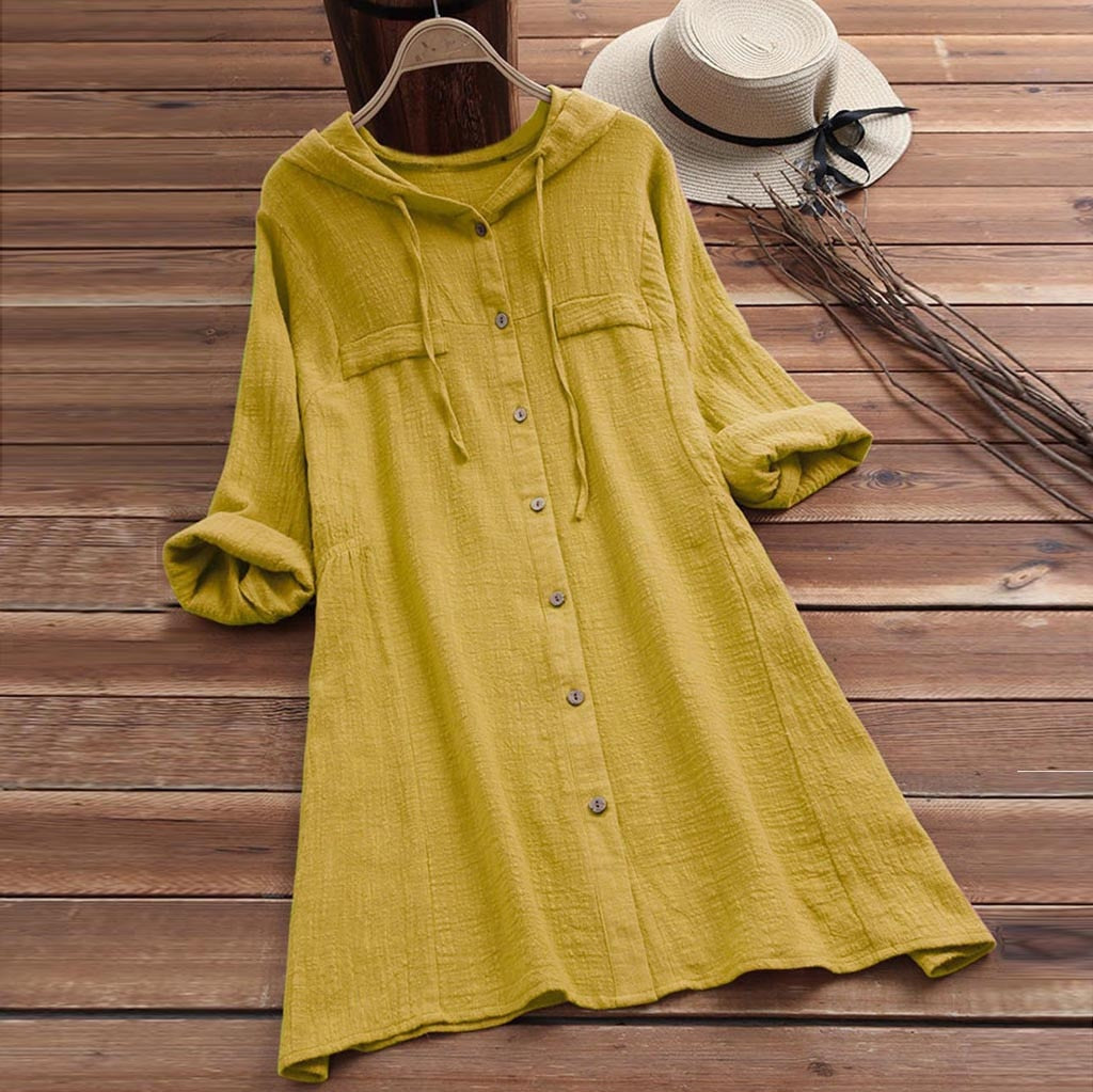 Women Plus Size Summer Hoodies Dress DromedarShop.com Online Boutique