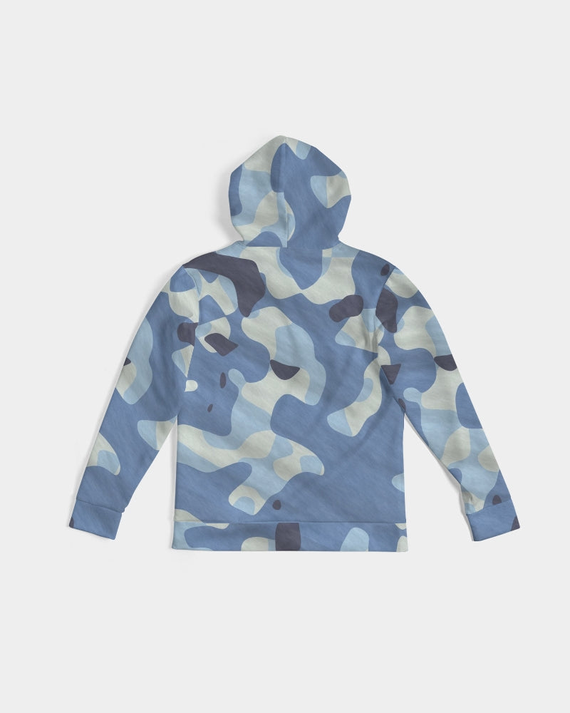 Blue Maniac Camouflage Men's Hoodie DromedarShop.com Online Boutique