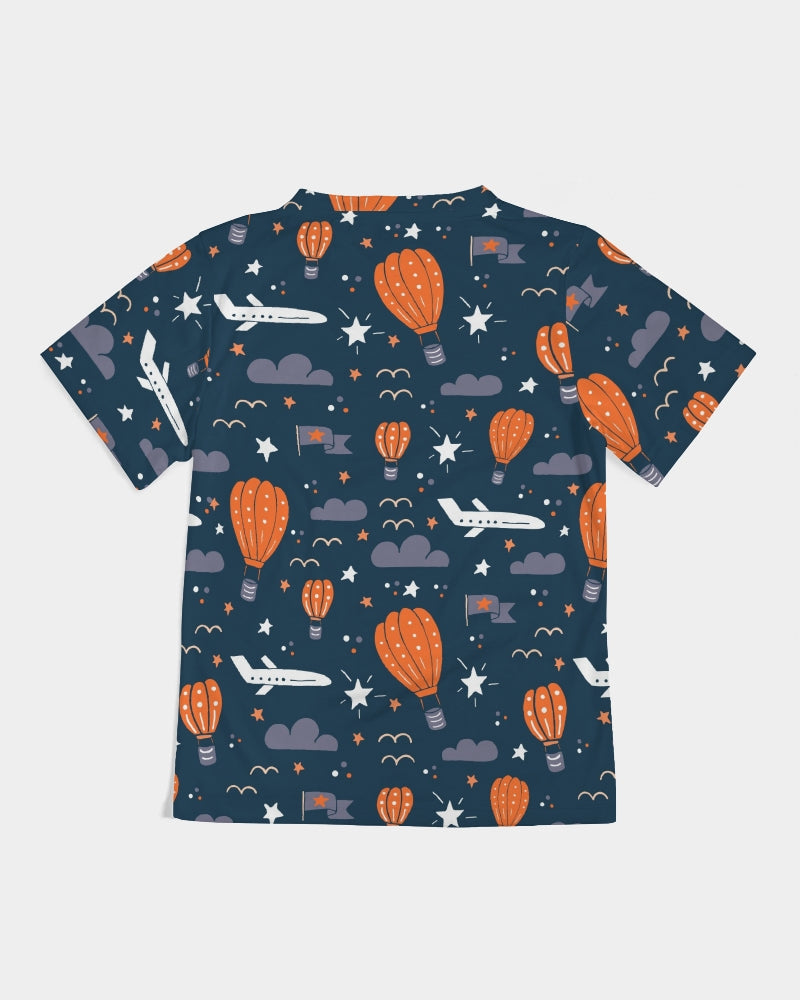 Hot air balloon print Kids Tee DromedarShop.com Online Boutique