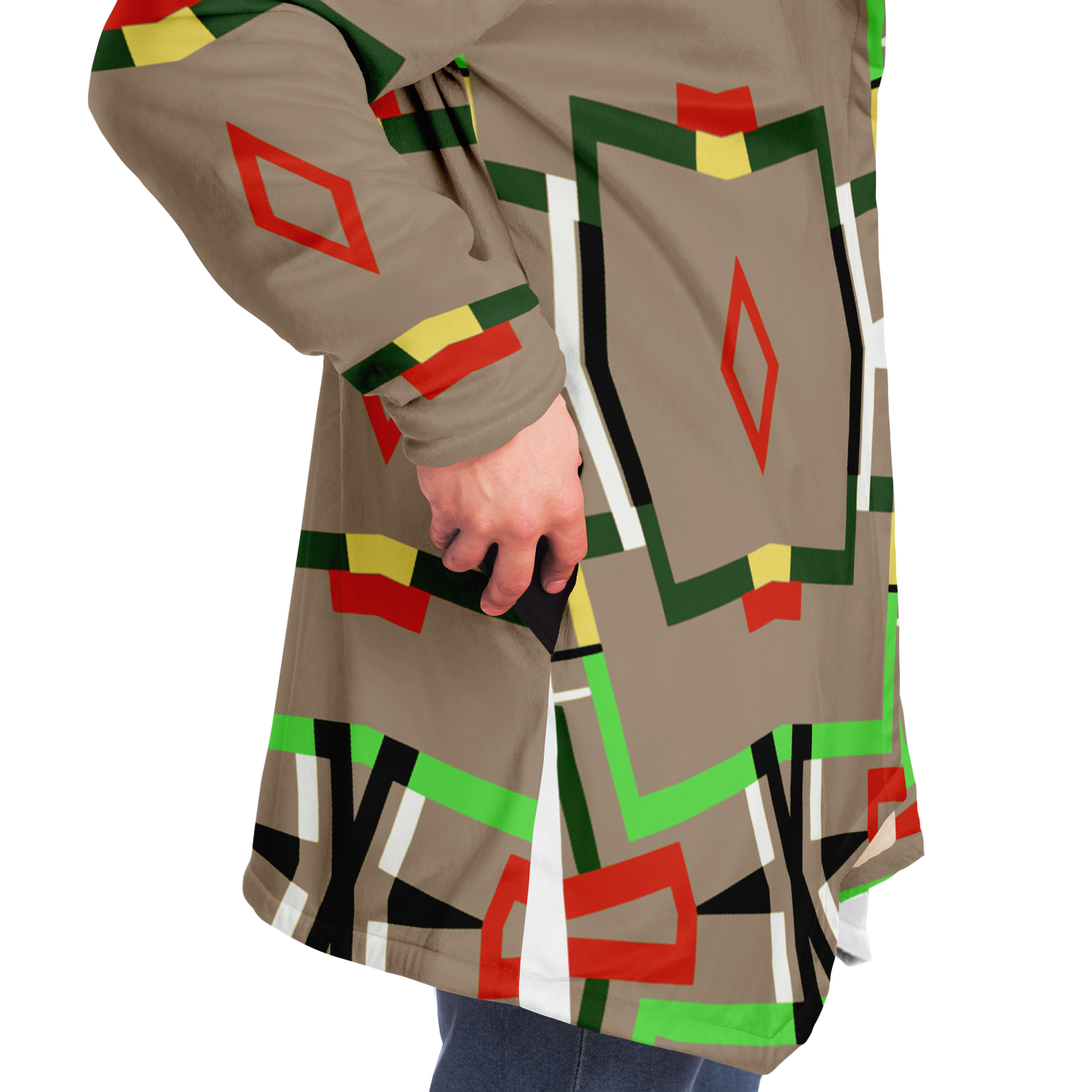 Native North American Ultra-soft Microfleece Cloak - DromedarShop.com Online Boutique