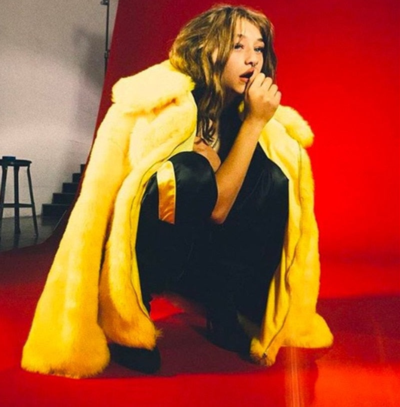 Faux Fur Coats Women Jackets DromedarShop.com Online Boutique