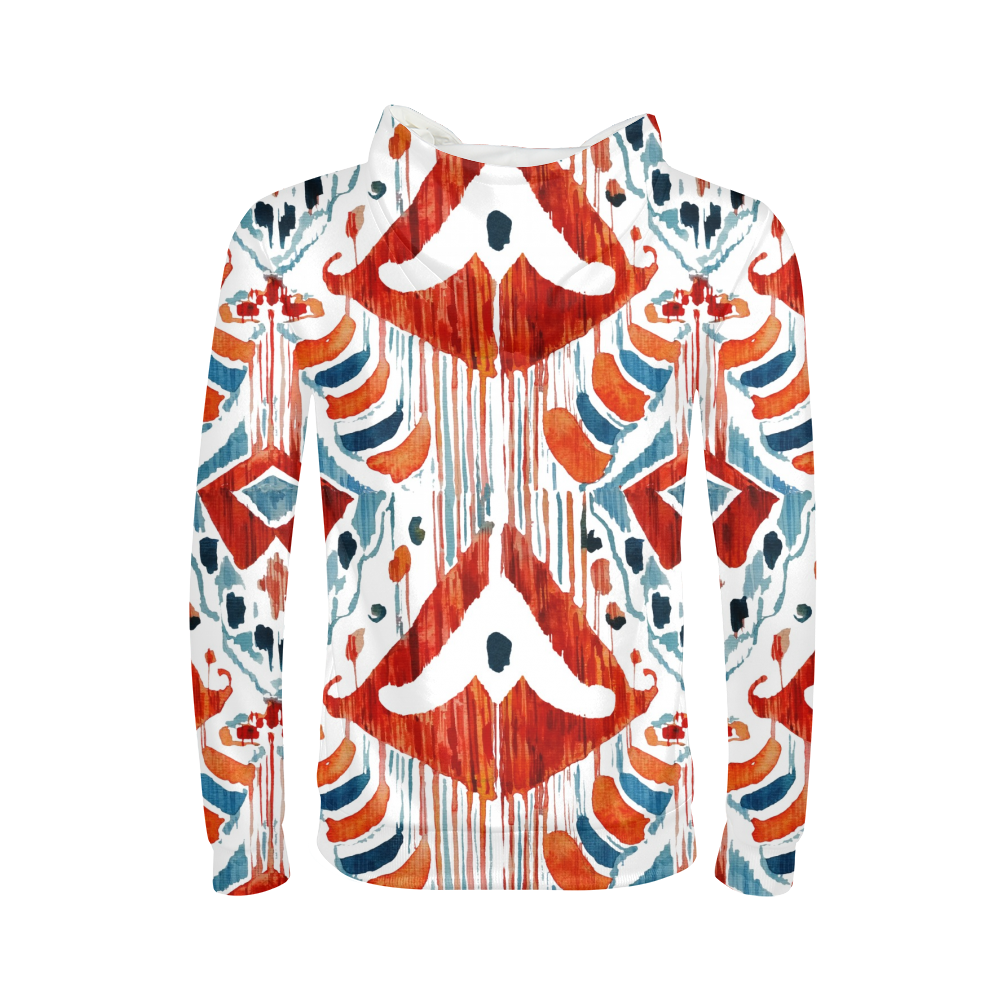 Bali Ikat Kids Hoodie DromedarShop.com Online Boutique