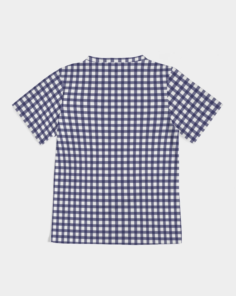 Gingham & Flowers Kids Tee DromedarShop.com Online Boutique