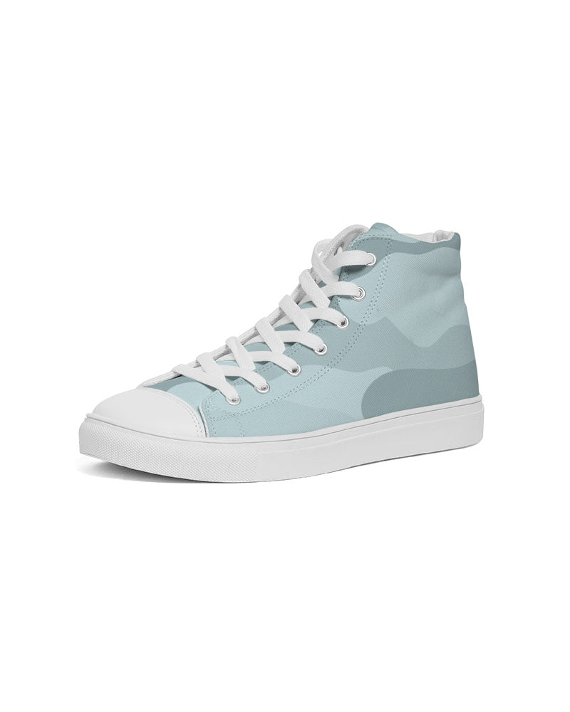 Pop Camo Men's Hightop Canvas Shoe DromedarShop.com Online Boutique