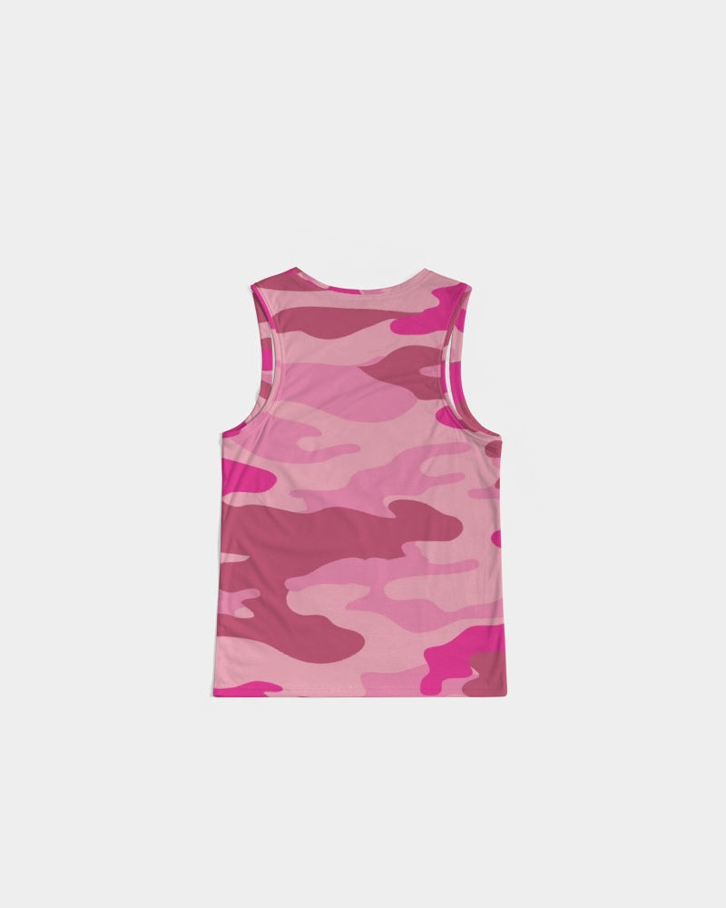 Pink 3 Color Camouflage Men's Sports Tank DromedarShop.com Online Boutique