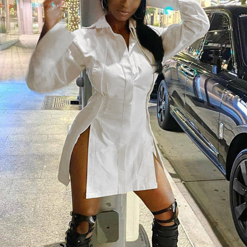 Women Long Street Style Blouse DromedarShop.com Online Boutique