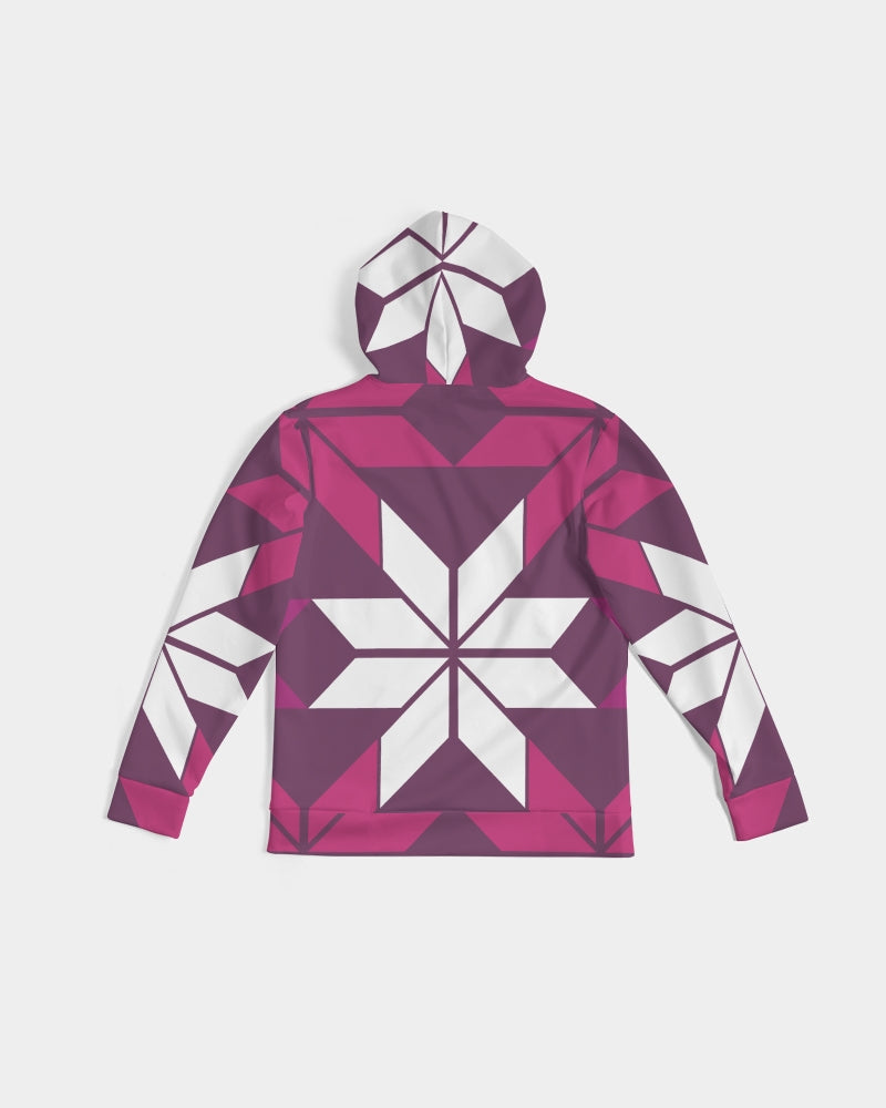 Aztec-Inka Collection Aztec Purple pattern Men's Hoodie DromedarShop.com Online Boutique