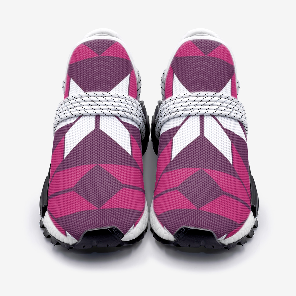 Aztec Purple pattern Unisex Lightweight Sneaker S-1 Boost DromedarShop.com Online Boutique