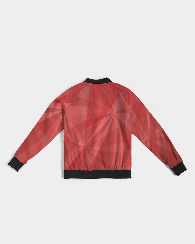 Red Psychedelic Women's Bomber Jacket DromedarShop.com Online Boutique