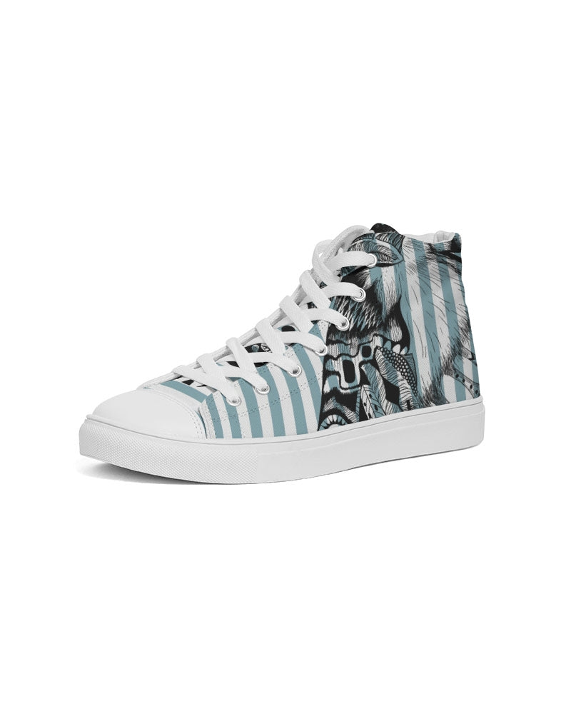 Mint Men's Hightop Canvas Shoe DromedarShop.com Online Boutique