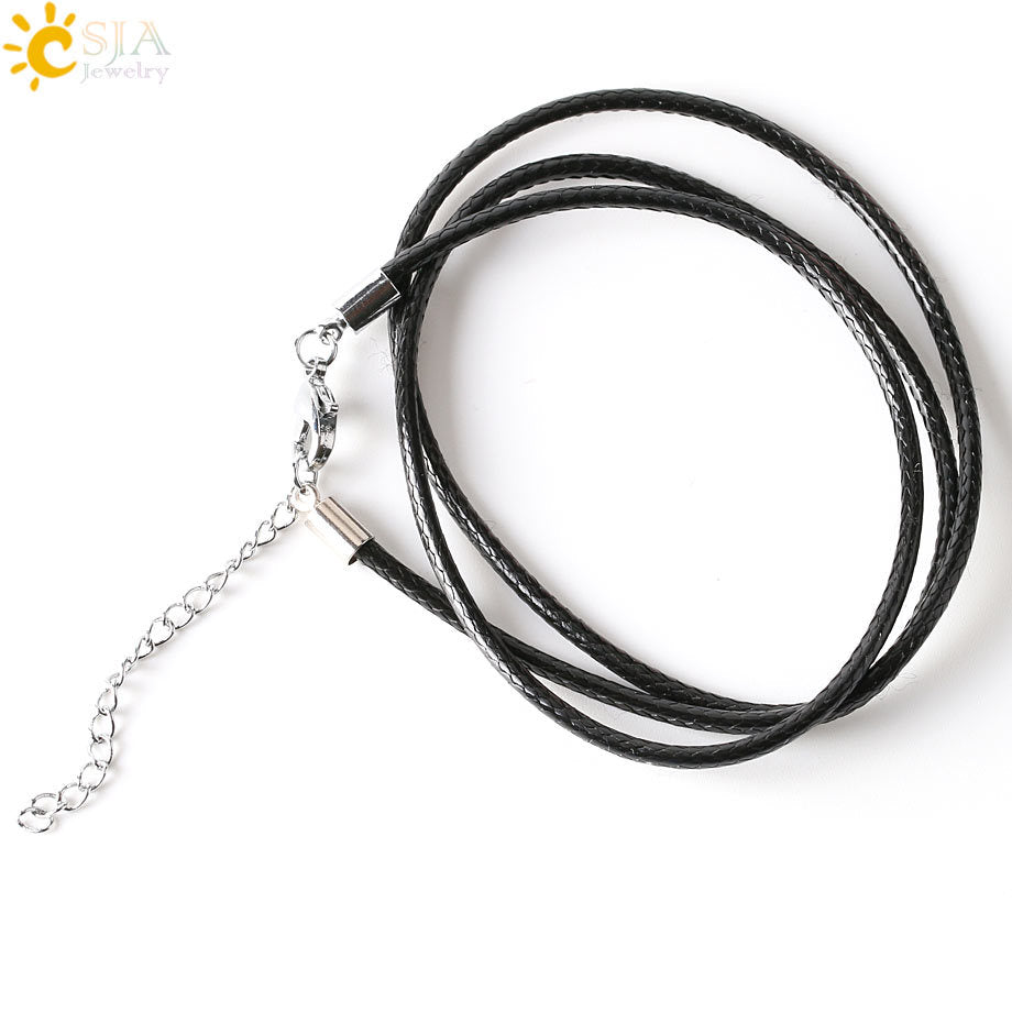 Large Stone Sword-Shaped Crystal Pendant - DromedarShop.com Online Boutique