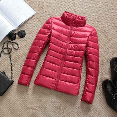 Ultra-Light Thin Down Jacket - DromedarShop.com Online Boutique
