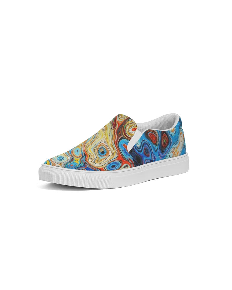 You Like Colors Women's Slip-On Canvas Shoe DromedarShop.com Online Boutique