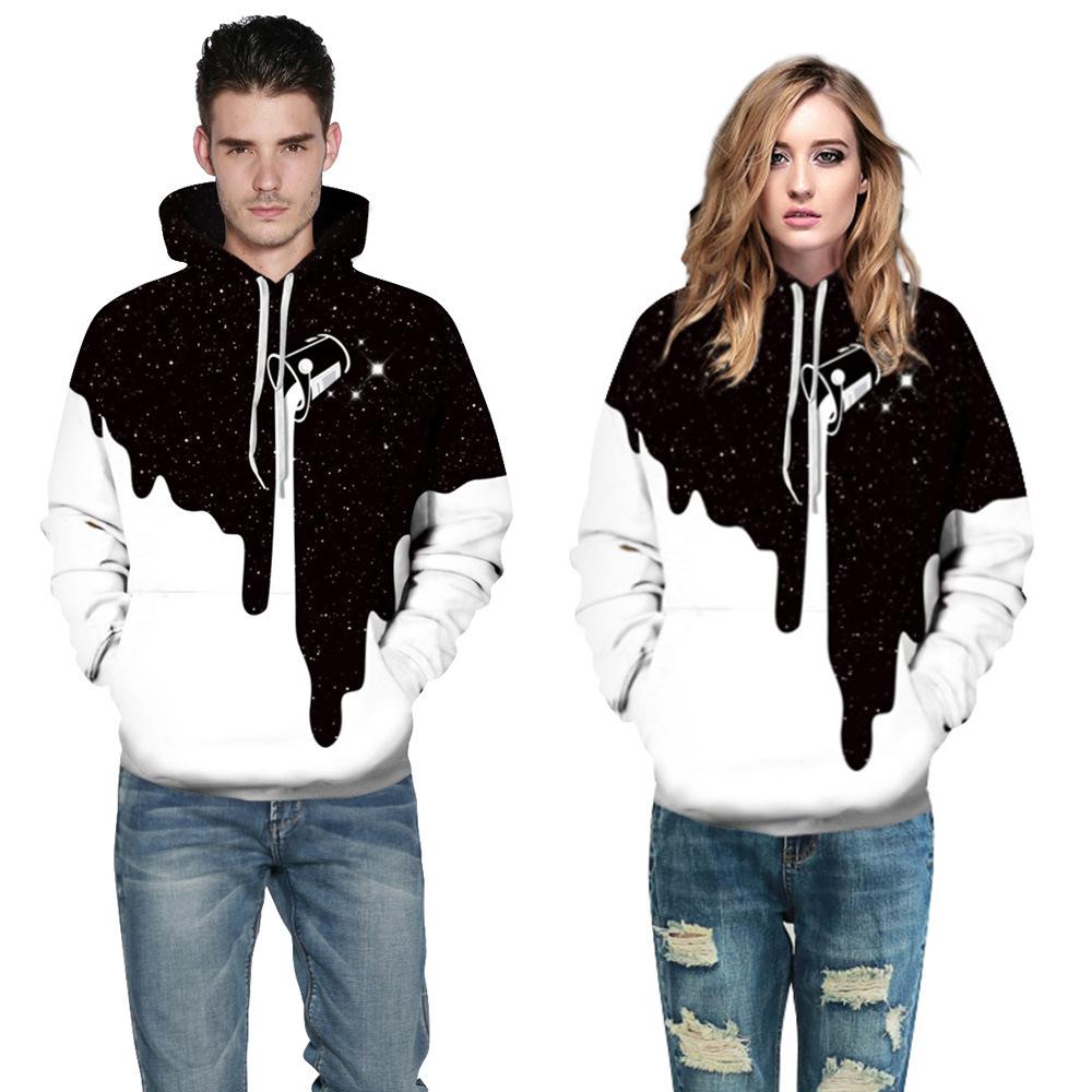 3d Milk Printing Men Women Hoodies Sweatshirts DromedarShop.com Online Boutique
