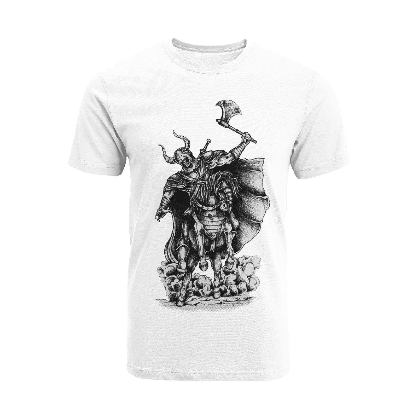 Warrior Skull T-Shirt DromedarShop.com Online Boutique