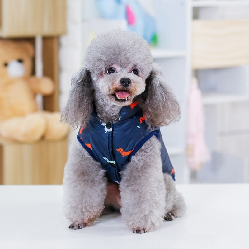 Pet Dog Winter Jacket Vest DromedarShop.com Online Boutique