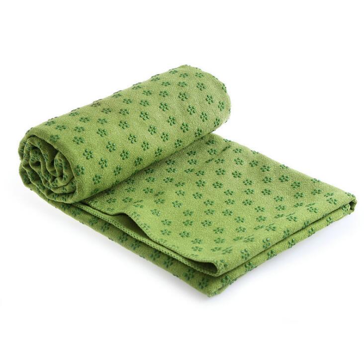 Non Slip Yoga Mat Cover Towel Blanket For Fitness Exercise Pilates Training DromedarShop.com Online Boutique